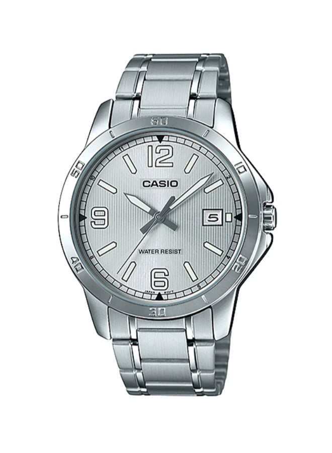 Men's Stainless Steel Analog Watch MTP-V004D-7B2UDF - 30.2 mm